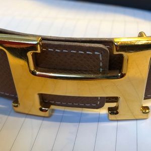 Authentic Hermès belt with buckle